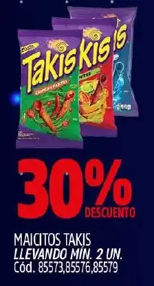 Supermercados Yaguar Takis maicitos oferta