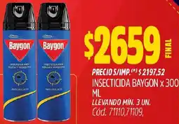 Supermercados Yaguar Baygon insecticida oferta