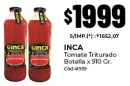 Diarco Inca tomate triturado botella oferta