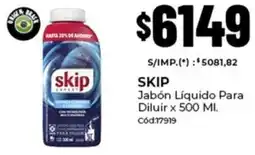 Diarco Skip jabón líquido para diluir oferta
