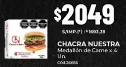 Diarco Chacra nuestra medallón de carne oferta