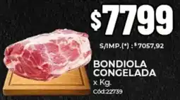 Diarco Bondiola congelada oferta