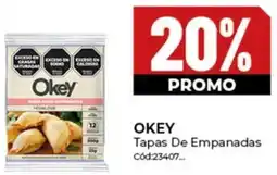 Diarco Okey tapas de empanadas oferta