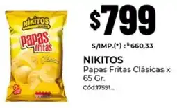 Diarco Nikitos papas fritas clásicas oferta