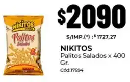 Diarco Nikitos palitos salados oferta