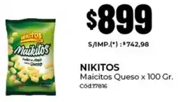 Diarco Nikitos maicitos queso oferta