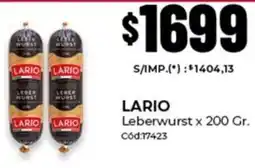 Diarco Lario leberwurst oferta