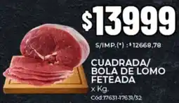 Diarco Cuadrada/ bola de lomo feteada oferta