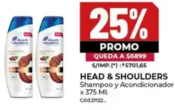 Diarco Head & shoulders shampoo y acondicionador oferta