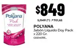 Diarco Polyana jabón líquido doy pack oferta