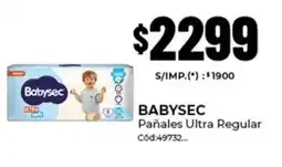 Diarco Babysec pañales ultra regular oferta