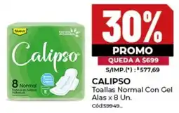 Diarco Calipso toallas normal con gel alas oferta