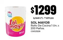 Diarco Sol Mayor rollo de cocina oferta