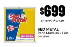 Diarco Sed Metal paño multiuso oferta
