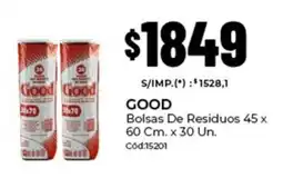 Diarco Good bolsas de residuos oferta