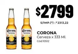 Diarco Corona cerveza oferta