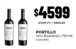 Diarco Portillo vino bivarietal oferta