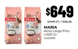Diarco Maria arroz largo fino oferta