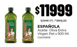 Diarco La Española aceite oliva extra virgen oferta