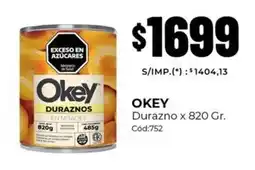 Diarco Okey durazno oferta