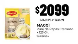 Diarco Maggi puré de papas cremoso oferta