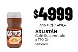 Diarco Arlistán café sustentable oferta