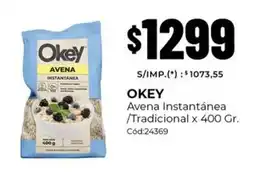 Diarco Okey avena instantánea /tradicional oferta