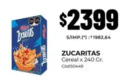 Diarco Zucaritas cereal oferta