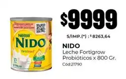 Diarco Nido leche fortigrow probióticos oferta