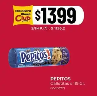 Diarco Pepitos! galletitas oferta