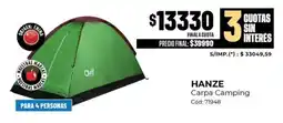 Diarco Hanze carpa camping oferta