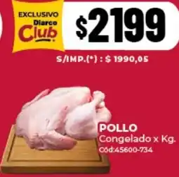 Diarco Pollo congelado oferta
