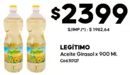Diarco Legítimo aceite girasol oferta