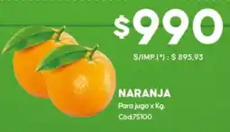 Diarco Naranja para jugo oferta