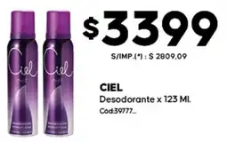 Diarco CIEL Desodorante x oferta