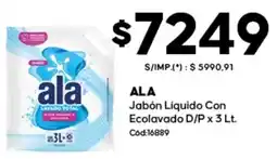 Diarco Ala jabón líquido con ecolavado d/p oferta