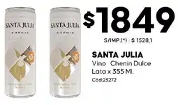 Diarco Santa julia vino chenin dulce lata oferta