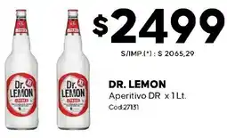 Diarco Dr. lemon aperitivo oferta