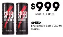 Diarco Speed energizante lata oferta