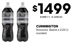 Diarco Cunnington gaseosa suave oferta
