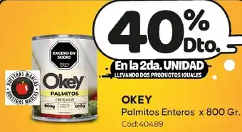 Diarco Okey palmitos enteros oferta