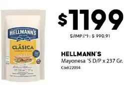 Diarco Hellmann's mayonesa 's d/p oferta