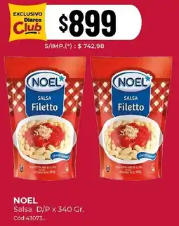 Diarco Noel salsa d/p oferta