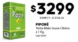 Diarco Piporé yerba mate suave clásica oferta