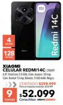Nexon Xiaomi celular redmi14C oferta