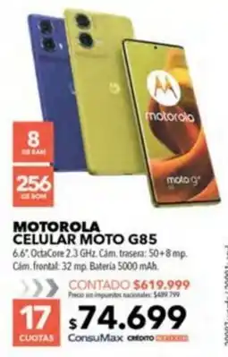 Nexon Motorola celular moto G85 oferta