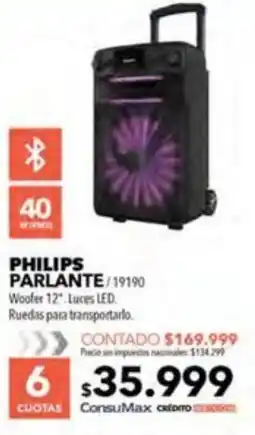 Nexon Philips parlante oferta