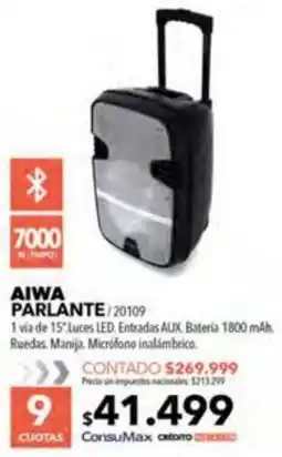 Nexon Aiwa parlante oferta