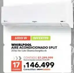Nexon Whirlpool aire acondicionado split oferta