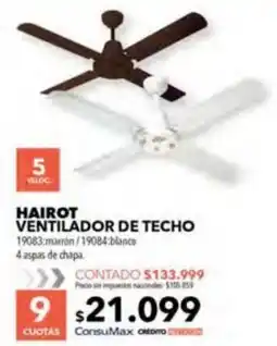 Nexon Hairot ventilador de techo oferta